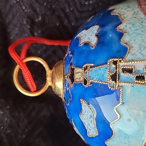 Boston Head Light Cloissoine Ornament - Picture 5 of 16